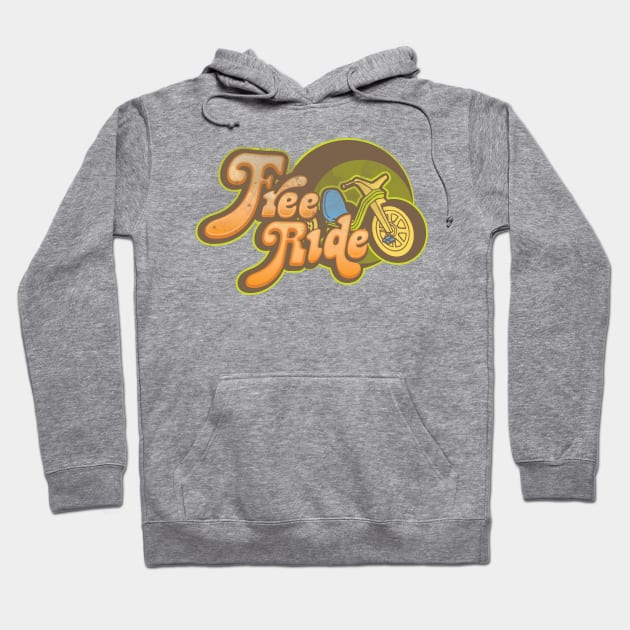 FREE RIDE Hoodie by SIRDYNAMO